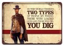 PLAKAT METALOWY SZYLD RETRO WESTERN #12051