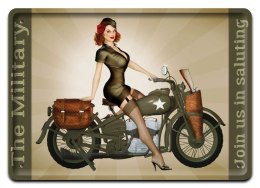 PLAKAT METALOWY SZYLD TABLICZKA RETRO #11843