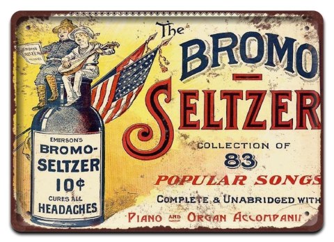 PLAKAT METALOWY SZYLD TABLICZKA RETRO VINTAGE #11264