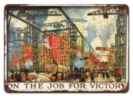 PLAKAT METALOWY SZYLD VINTAGE OBRAZEK RETRO #06126