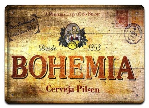PLAKAT PIWO METALOWY SZYLD VINTAGE RETRO #08255