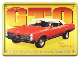 PONTIAC METALOWY SZYLD PLAKAT OBRAZEK RETRO #05009