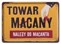 PRL METALOWY SZYLD PLAKAT RETRO #05811