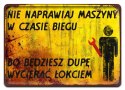 PRL METALOWY SZYLD PLAKAT VINTAGE RETRO #09066