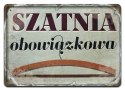 PRL PLAKAT METALOWY SZYLD OBRAZEK RETRO #12626