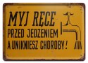 PRL PLAKAT METALOWY SZYLD OBRAZEK RETRO #12632