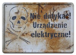 PRL PLAKAT METALOWY SZYLD OBRAZEK RETRO #12648