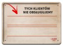 PRL PLAKAT METALOWY SZYLD OBRAZEK RETRO #12653