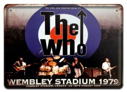 ROCK PLAKAT METALOWY SZYLD OBRAZEK RETRO #20387