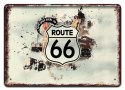 ROUTE 66 METALOWY SZYLD OBRAZEK VINTAGE #01697