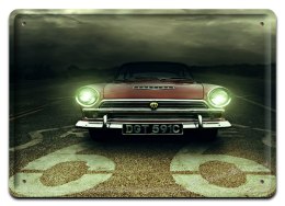 ROUTE 66 METALOWY SZYLD PLAKAT VINTAGE RETRO #02758