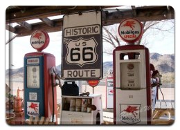 ROUTE 66 METALOWY SZYLD PLAKAT VINTAGE RETRO #03464