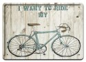 ROWER PLAKAT METALOWY SZYLD OBRAZEK RETRO #20263