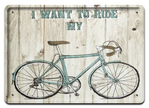 ROWER PLAKAT METALOWY SZYLD OBRAZEK RETRO #20263