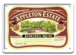 RUM METALOWY SZYLD PLAKAT OBRAZEK RETRO #06790