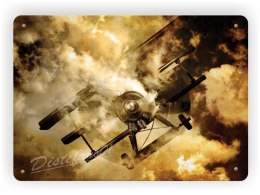 SAMOLOT METALOWY SZYLD PLAKAT OBRAZEK RETRO #04218