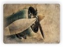 SAMOLOT METALOWY SZYLD PLAKAT RETRO 03938
