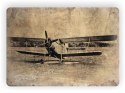 SAMOLOT METALOWY SZYLD PLAKAT RETRO #03939