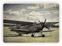 SAMOLOT METALOWY SZYLD PLAKAT VINTAGE RETRO #03936