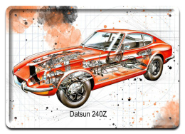 DATSUN PLAKAT METALOWY SZYLD OBRAZEK RETRO #21260