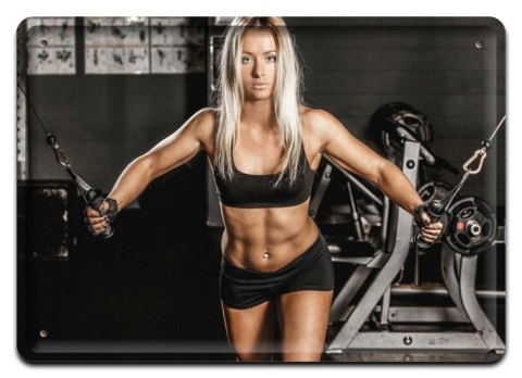SPORT PLAKAT METALOWY SZYLD RETRO VINTAGE #10405