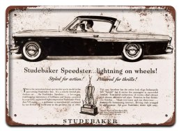 STUDEBAKER METALOWY SZYLD PLAKAT RETRO #05356