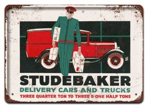 STUDEBAKER METALOWY SZYLD PLAKAT RETRO #06119