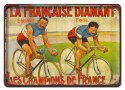 TOUR DE FRANCE METALOWY SZYLD VINTAGE #09396