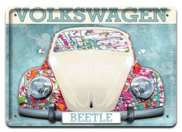 VW GARAŻ METALOWY SZYLD PLAKAT VINTAGE RETRO #01381