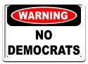 WARNING METALOWY SZYLD PLAKAT VINTAGE RETRO #08582