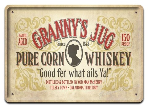 WHISKEY METALOWY SZYLD PLAKAT OBRAZEK RETRO #04592