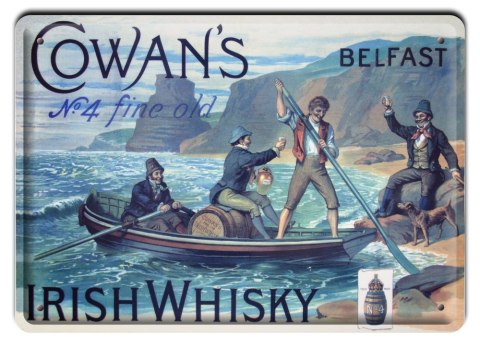 WHISKEY METALOWY SZYLD PLAKAT RETRO VINTAGE #00408