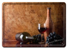 WINO METALOWY SZYLD PLAKAT OBRAZEK VINTAGE #04608