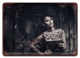 WINO METALOWY SZYLD PLAKAT RETRO VINTAGE #10955
