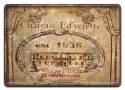 WINO PLAKAT METALOWY SZYLD OBRAZEK RETRO #20282