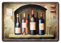WINO PLAKAT METALOWY SZYLD VINTAGE RETRO #00956