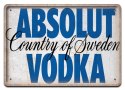 WÓDKA PLAKAT METALOWY SZYLD OBRAZEK RETRO #20386