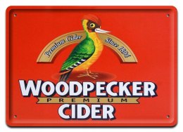 WOODPECKER METALOWY SZYLD RETRO VINTAGE #08130