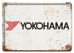 YOKOHAMA PLAKAT METALOWY SZYLD RETRO #20350