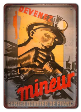 Szyld Retro Vintage BHP PLAKAT METALOWY OBRAZEK #13241