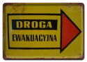 PRL PLAKAT METALOWY SZYLD OBRAZEK #12957