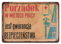 PRL PLAKAT METALOWY SZYLD OBRAZEK #12964