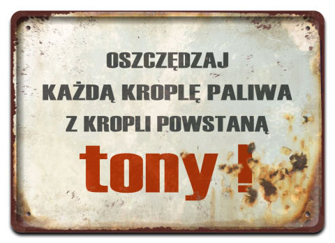 PRL PLAKAT METALOWY SZYLD OBRAZEK #12976