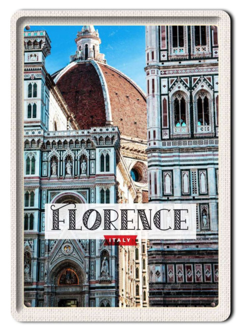 FLORENCJA PLAKAT METALOWY OBRAZEK #13419