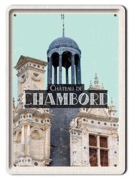 CHAMBORD PLAKAT METALOWY OBRAZEK #13455