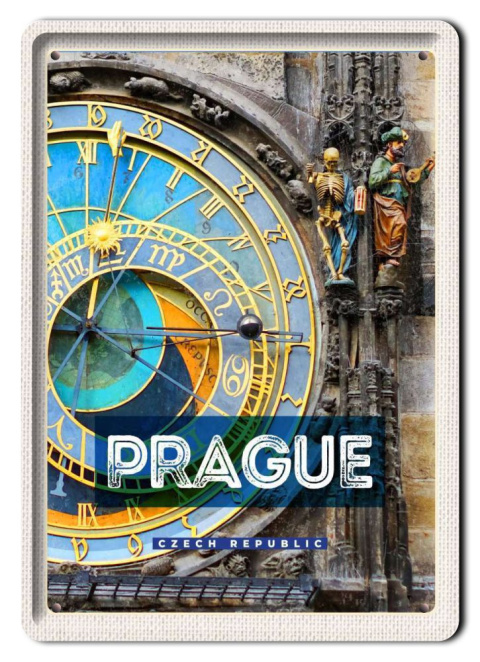 PRAGA PLAKAT METALOWY OBRAZEK #13477