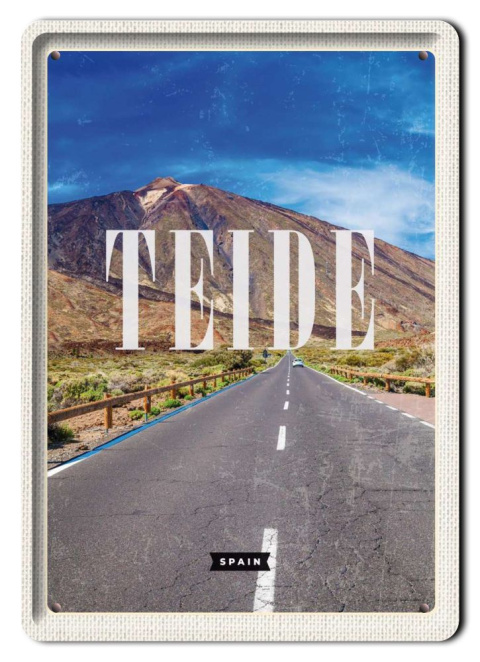 TEIDE PLAKAT METALOWY OBRAZEK #13488