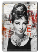 AUDREY PLAKAT METALOWY OBRAZEK #12498