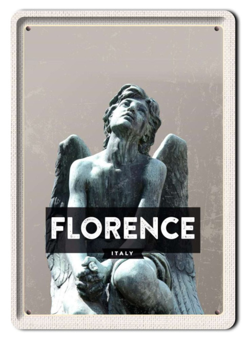 FLORENCJA PLAKAT METALOWY OBRAZEK #13731