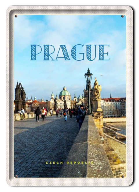 PRAGA SZYLD PLAKAT METALOWY OBRAZEK #13767